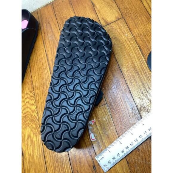 Preppy Streetwear Coquette UtilityBirkenstock Men's Boston Black Aniline Leather - Picture 5 of 5